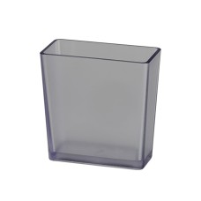 elfa Top Track System - Tall Storage Craft Box - 49 x 98 x 100mm - Translucent