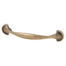 Exel Raven 22mm D-Bar Cabinet Pull Handle - 78mm Centres - Antique Brass