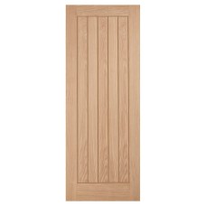 LPD Belize 5 Panel Unfinished Solid Internal Door - 1981 x 762 x 35mm - Oak