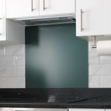 Exel Aluminium Kitchen Splashback - 900 x 750mm - Matt Green
