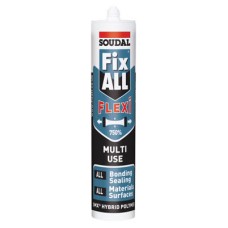 Soudal Fix All Classic Flexi Sealant & Adhesive - 290ml - White