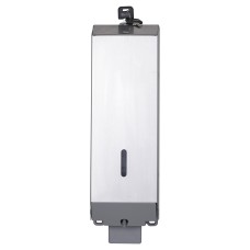 Metlex Kepler Wall Mounted Soap Dispenser - 100 x 112 x 320mm - Brushed Stainless Steel 