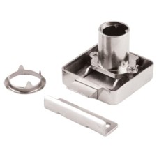 Slam Lock - 18 x 22mm - Housing Only - Polished Chrome