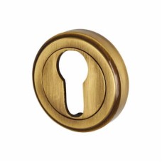 Heritage Brass by M Marcus Escutcheon - 48mm Diameter - Euro - Antique Brass