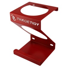 TradeTidy Wipe Tub Holder - 150 x 220 x 145mm - Red