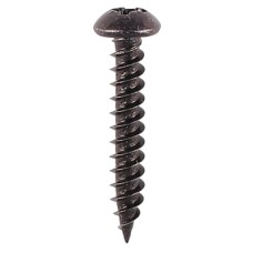 TIMCO Blackjax Pozi Round Head Wood Screws - 6 x 3/4