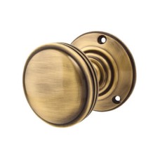 Heritage Brass by M Marcus Richmond Mortice Door Knob - 69mm Rose Diameter - Antique Brass