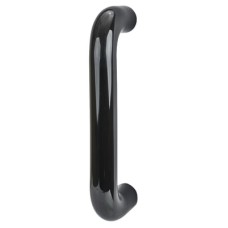 Hoppe AR602/300 Nylon D-Bar Door Pull Handle - Bolt Fix - 300mm c/c - Ebony Black