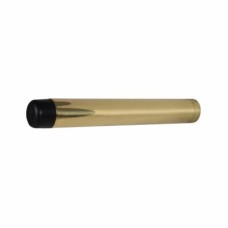Exel Cylinder Pattern Projection Door Stop - 115mm Projection - Polished Brass