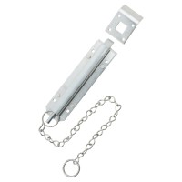 Garage Sprung Chain Bolt - 190mm Length ...