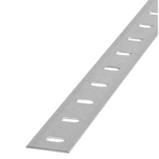 Rothley 1000mm Steel Drilled Flat Bar - 35.5 x 1.5mm - Galvanised 