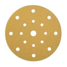 Mirka Gold Sanding Disc 17 Hole - 150mm Diameter - Grit 120 - Pack of 100