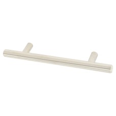 Exel 12mm T-Bar Cabinet Pull Handle - 96mm Centres - Polished Nickel