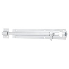 Traditional Tower Gate Bolt - Straight - 262mm Length - Zinc Plated