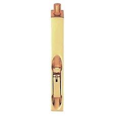 Exel Lever Action Flush Bolt - 250 x 19mm - Polished Brass