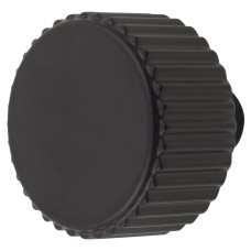 Hendel & Hendel Barrington Round Cabinet Knob - 32mm Diameter - Matt Black