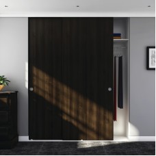 FVG Double Wardrobe Top Sliding Door Track - 2000mm Track - 30kg Max Door Weight