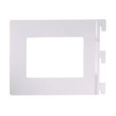 Exel Twin Slot Shelf Book End - 142 x 118mm - White