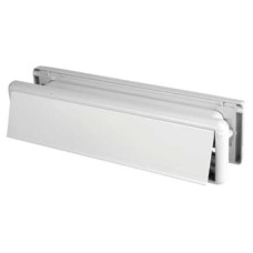 Yale Seal Letter Plate - 265 x 70mm - Door Thickness 40-80mm - White