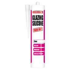Evo-Stik Glazing Silicone - 290ml - Clear