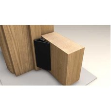 Finger Wizard Half Set - 1950mm Length - Hinge Side Only - Black