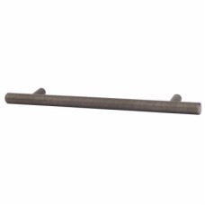 Exel 12mm T-Bar Cabinet Pull Handle - 224mm Centres - Brushed Pewter Effect