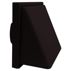 Manrose Plastic Cowled Wall Grille with Backdraft Damper - 4