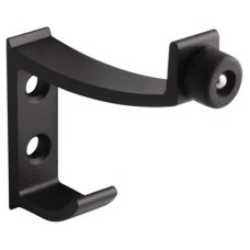 Premier Hat & Coat Hook - 12-13mm Panels - Black Textured