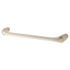 Exel Keswick 7mm D-Bar Cabinet Pull Handle - 160mm Centres - Satin Nickel