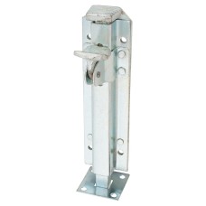 Garage Foot Bolt - 210 x 51 x 16mm - Zinc Plated