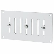 Exel Hit & Miss Vent - 165 x 89mm - Satin Aluminium