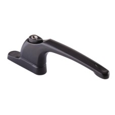 ERA uPVC/Timber Maxim Inline Espagnolette Locking Multipoint Window Handle - Dual - Black