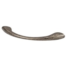 Exel Vali Bow Cabinet Pull Handle - 96mm Centres - Antique Pewter