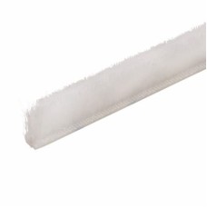 Exitex Sash Window Slide Pile with Fin - 100m Length - 8.5mm Pile - White