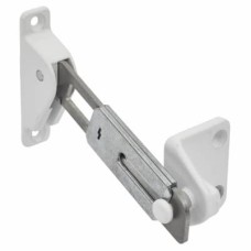 Surface Mounted uPVC/Timber Window Restrictor - 100 x 85mm - Right Hand - White