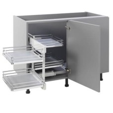 Kitchen Cabinet Storage Blind Corner Optimiser Plus - Fits to Cabinet Width 900mm
