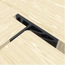 Norsound 710SR Perimeter Seal - 2100mm Length - Black - Pack of 5