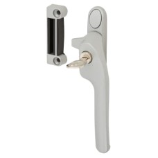 Fab & Fix Guru Breakseal Locking Casement Window Fastener - Right Hand - Satin Chrome