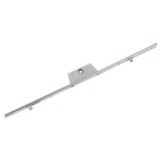 Avocet Single U-Rail Offset Espagnolette uPVC Window Lock - 400mm Length - 25mm Backset - 8mm Cam