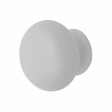 Hampstead Ceramic/Porcelain Round Cabinet Knob - 30mm Diameter - White