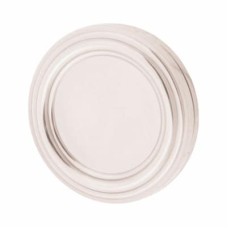 Jedo Covered Escutcheon - 42mm Diameter - Keyhole - Polished Nickel