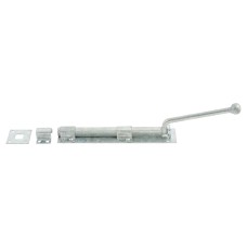 Monkey Tail Gate Bolt - Straight Handle - 385mm Length - Galvanised