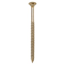 TIMCO Classic Pozi Countersunk Wood Screws - 6.0 x 100mm - Yellow Zinc - Pack of 100