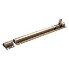 Exel Straight Barrel Bolt - 150 x 40mm - Antique Brass 