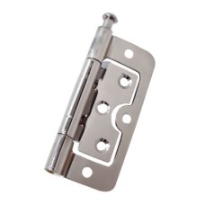 Loose Pin Hurlinge Cabinet Hinge - 75 x 55 x 1.5mm - Polished Chrome - Pair