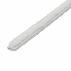 Exitex Sash Window Plain Pile Carrier - 2200mm Length - 4.5mm Pile - White