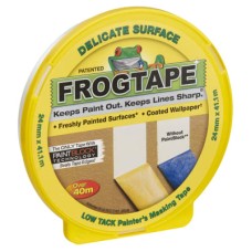 Frog Tape Delicate Surface Masking Tape - 24mm x 41.1m - Yellow