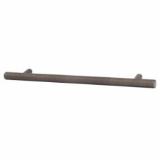 Exel 12mm T-Bar Cabinet Pull Handle - 448mm Centres - Brushed Pewter Effect