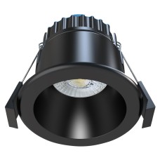 Forum Spa Jenn 8W IP65 Fire Rated Anti-Glare LED Dimmable Adjustable Downlight - CCT - Black/White