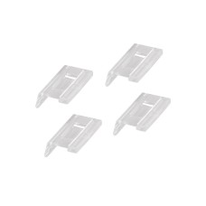 elfa Drawer Basket Tower - Ventilated Mesh Drawer Stopper - Translucent - Pack of 4